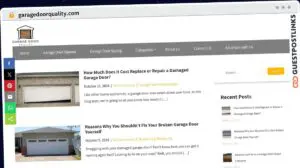 Publish Guest Post on garagedoorquality.com