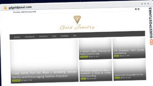 Publish Guest Post on gdgoldjewel.com