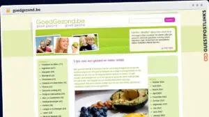 Publish Guest Post on goedgezond.be