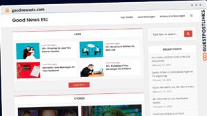 Publish Guest Post on goodnewsetc.com