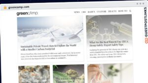 Publish Guest Post on greencamp.com