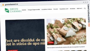 Publish Guest Post on greenchannel.ro