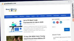 Publish Guest Post on growlifeskills.com