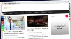 Publish Guest Post on healthydietfoodstips.com
