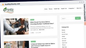 Publish Guest Post on healthylifeonly.com