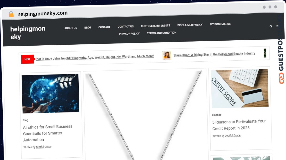 Publish Guest Post on helpingmoneky.com