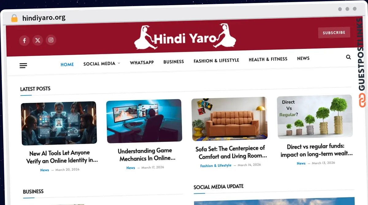 Publish Guest Post on hindiyaro.org