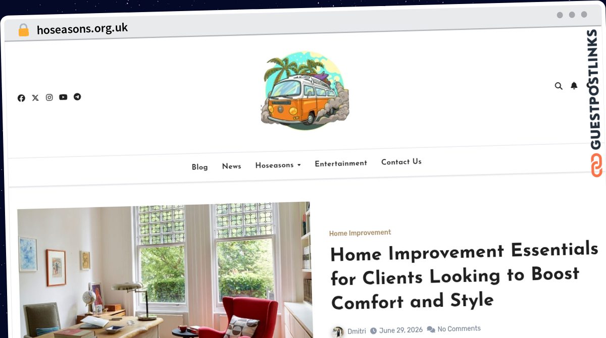 Publish Guest Post on hoseasons.org.uk