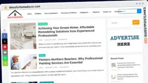 Publish Guest Post on ideasforhomedecor.com