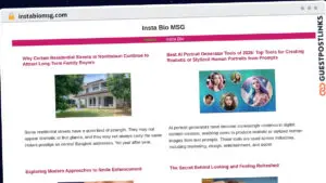 Publish Guest Post on instabiomsg.com