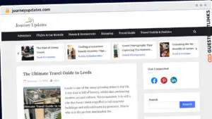 Publish Guest Post on journeyupdates.com