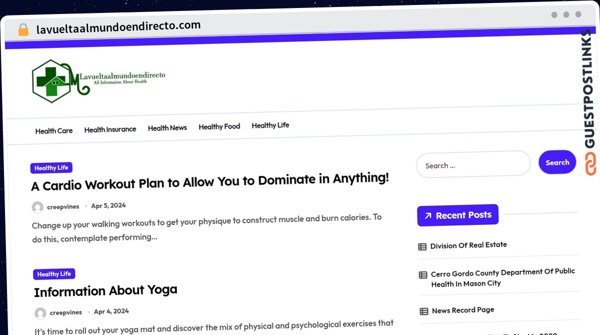 Publish Guest Post on lavueltaalmundoendirecto.com