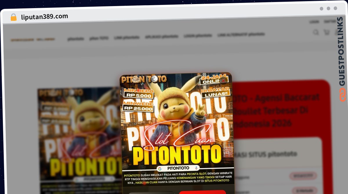 Publish Guest Post on liputan389.com