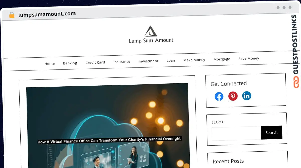 Publish Guest Post on lumpsumamount.com