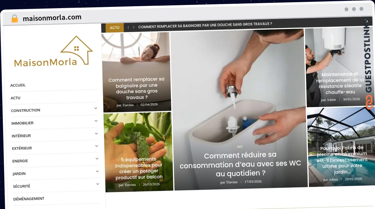 Publish Guest Post on maisonmorla.com