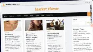 Publish Guest Post on marketflavor.org