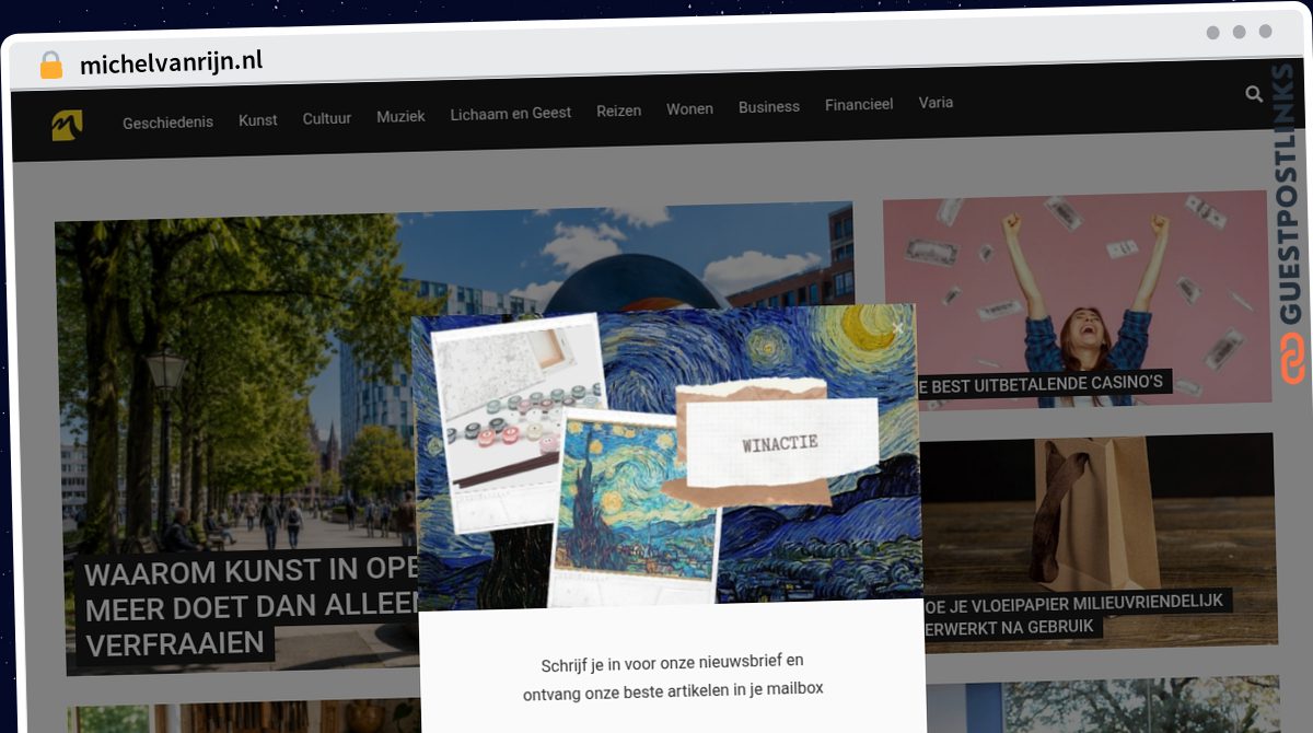 Publish Guest Post on michelvanrijn.nl