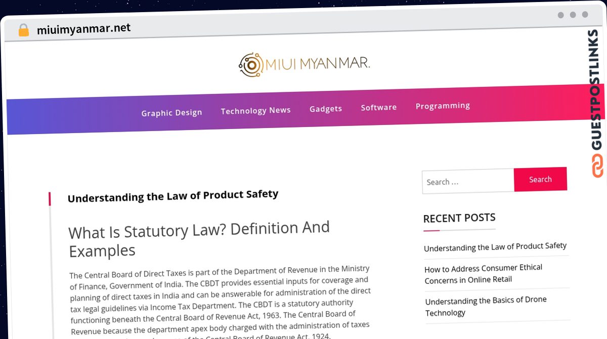 Publish Guest Post on miuimyanmar.net