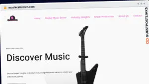 Publish Guest Post on musikcalidown.com