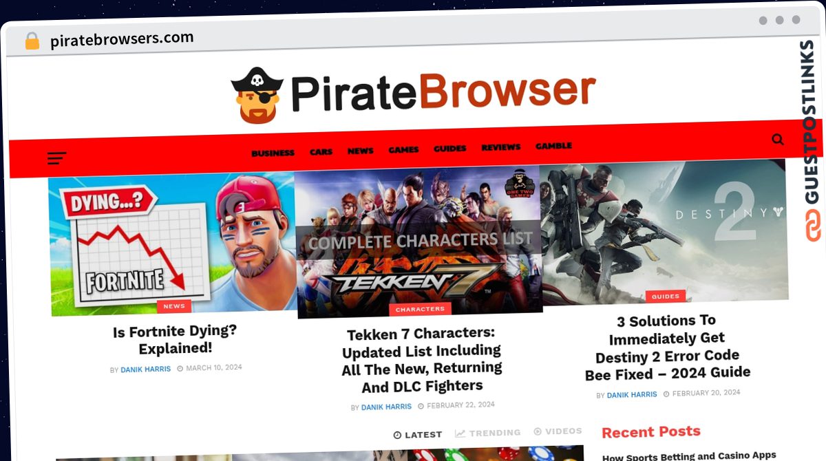 Publish Guest Post on piratebrowsers.com