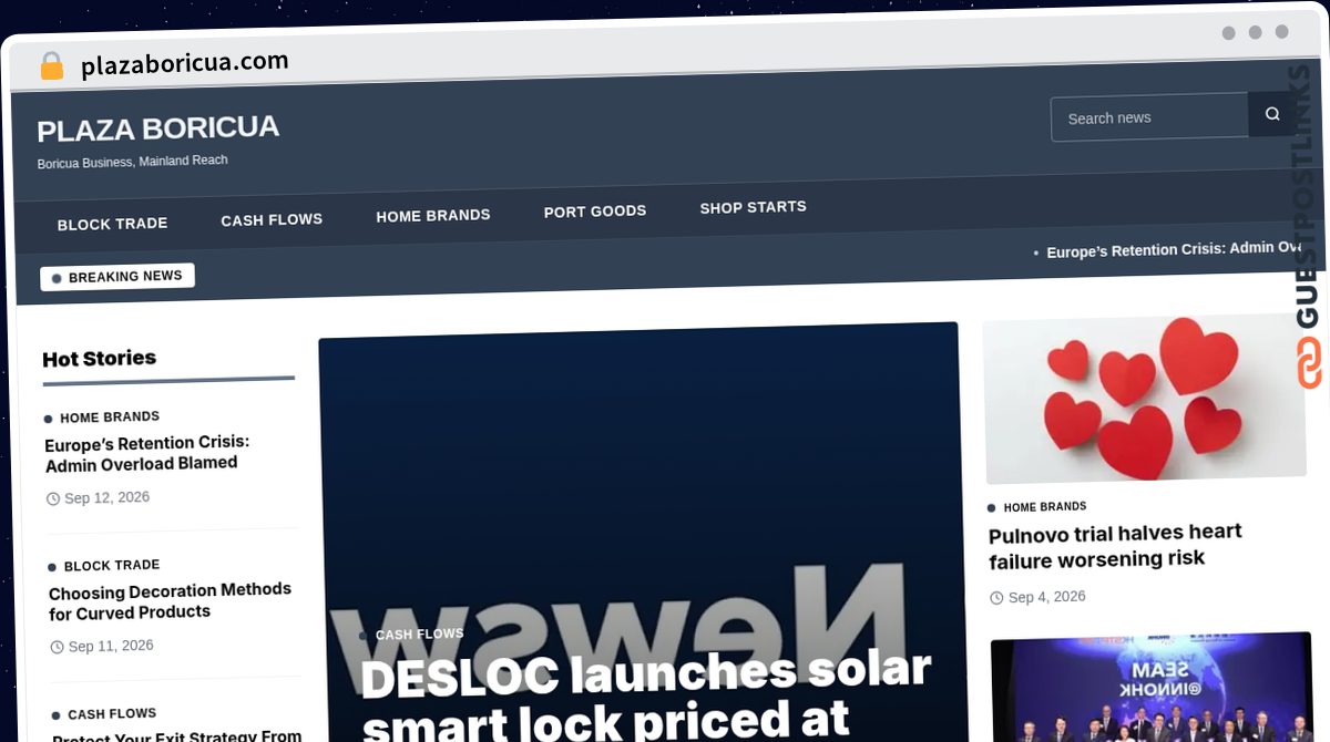 Publish Guest Post on plazaboricua.com