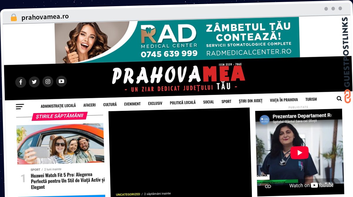 Publish Guest Post on prahovamea.ro