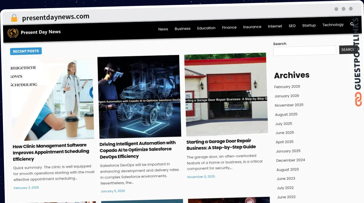 Publish Guest Post on presentdaynews.com