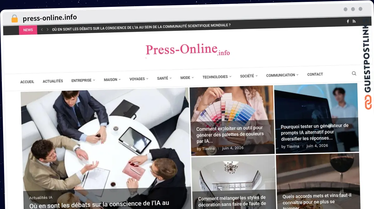 Publish Guest Post on press-online.info