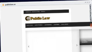 Publish Guest Post on publiclaw.us