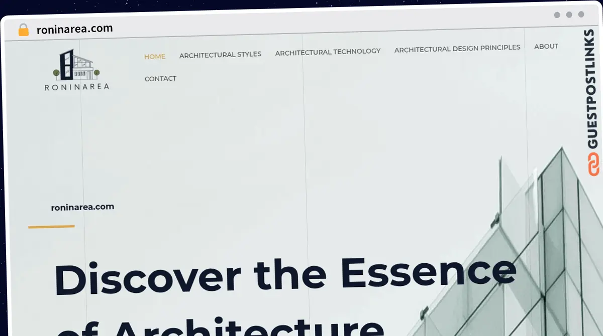 Publish Guest Post on roninarea.com