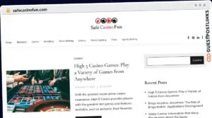 Publish Guest Post on safecasinofun.com