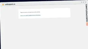 Publish Guest Post on salinapost.us