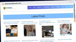 Publish Guest Post on schoolcalendarsinfo.com