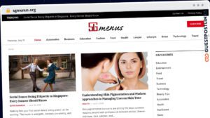 Publish Guest Post on sgmenus.org