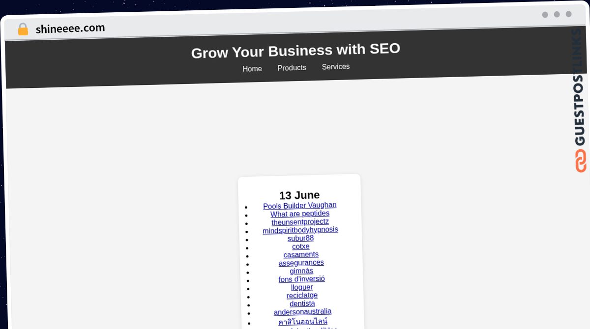 Publish Guest Post on shineeee.com