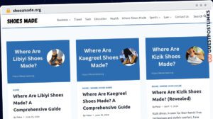 Publish Guest Post on shoesmade.org