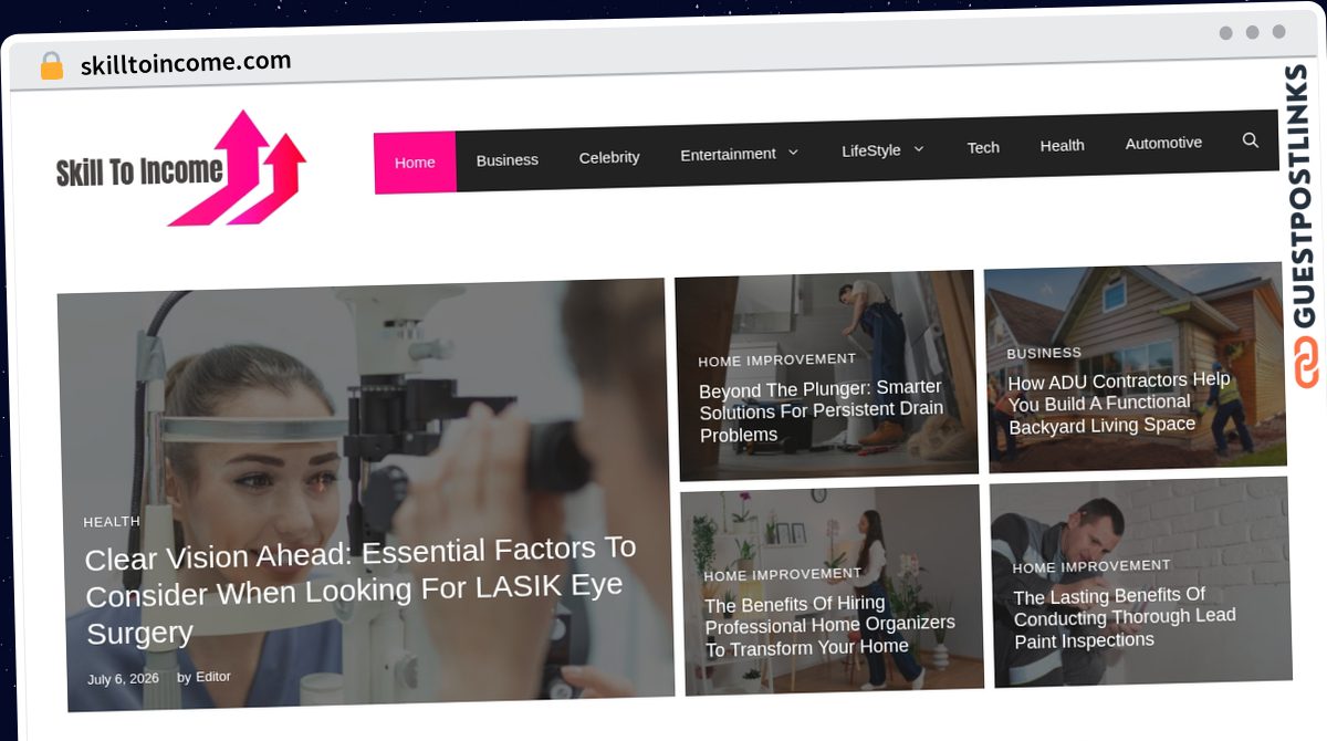 Publish Guest Post on skilltoincome.com