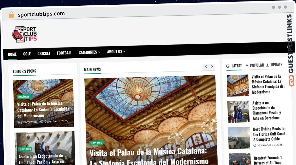 Publish Guest Post on sportclubtips.com