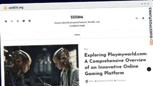 Publish Guest Post on ssis816.org