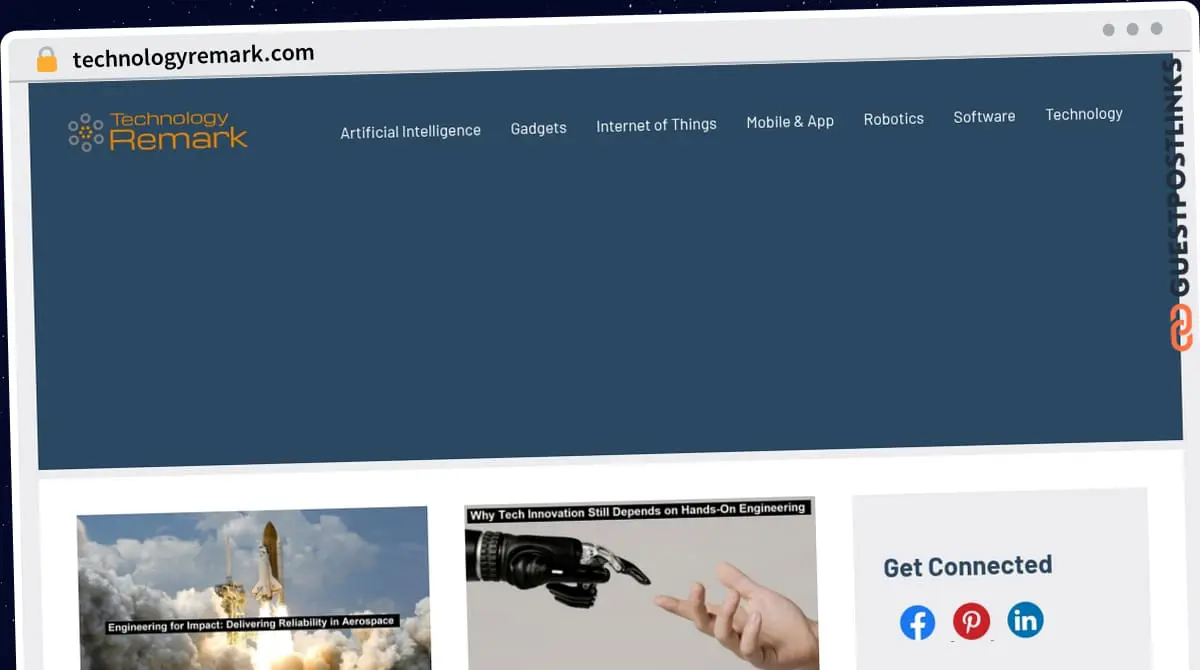 Publish Guest Post on technologyremark.com