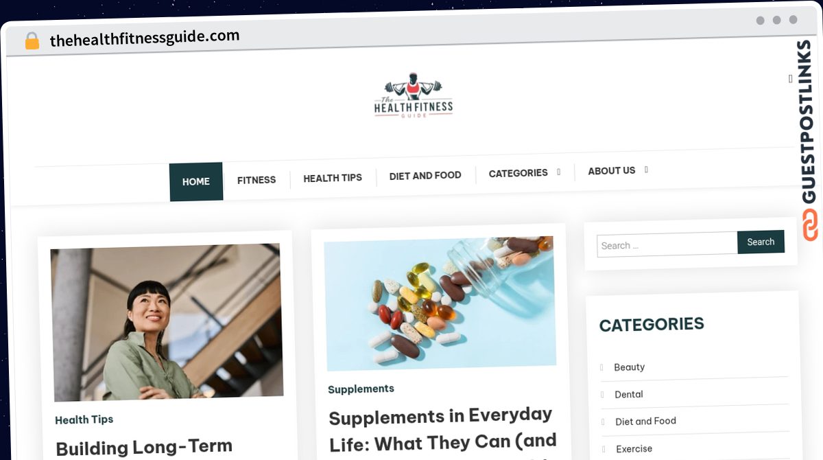 Publish Guest Post on thehealthfitnessguide.com