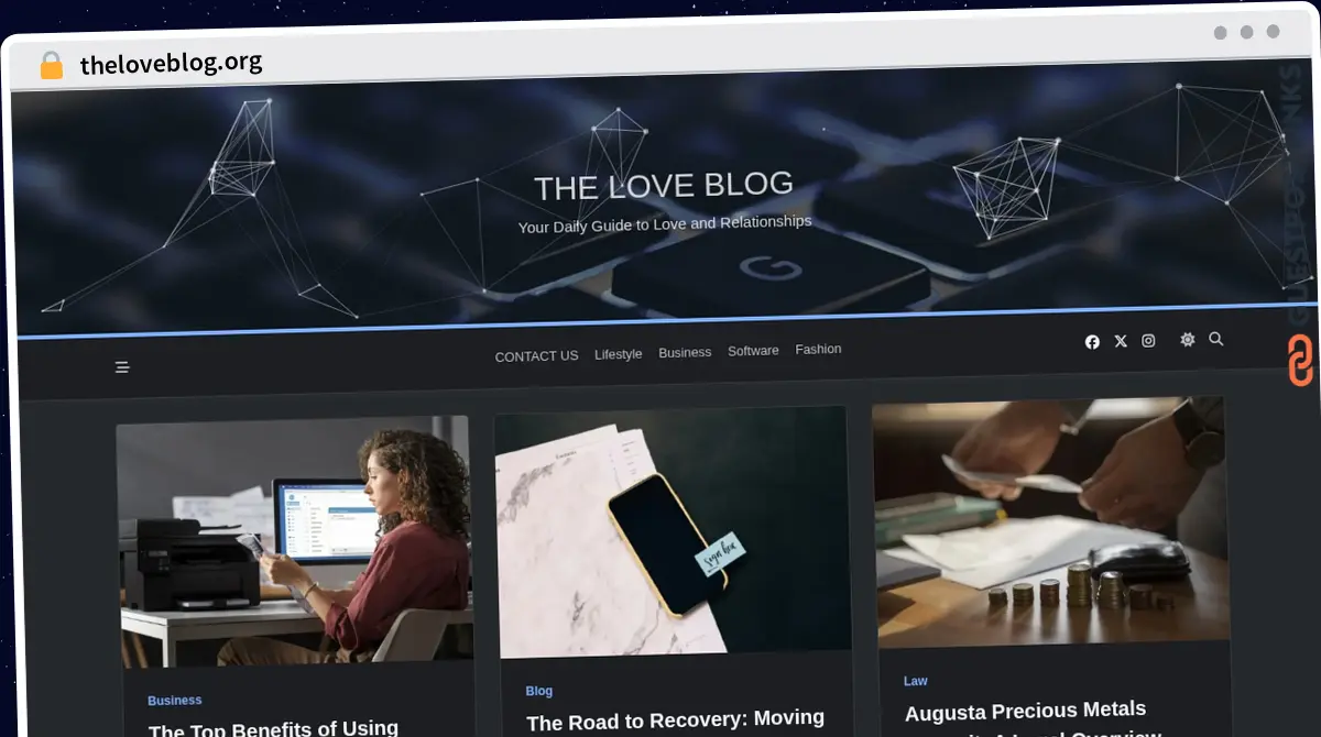 Publish Guest Post on theloveblog.org