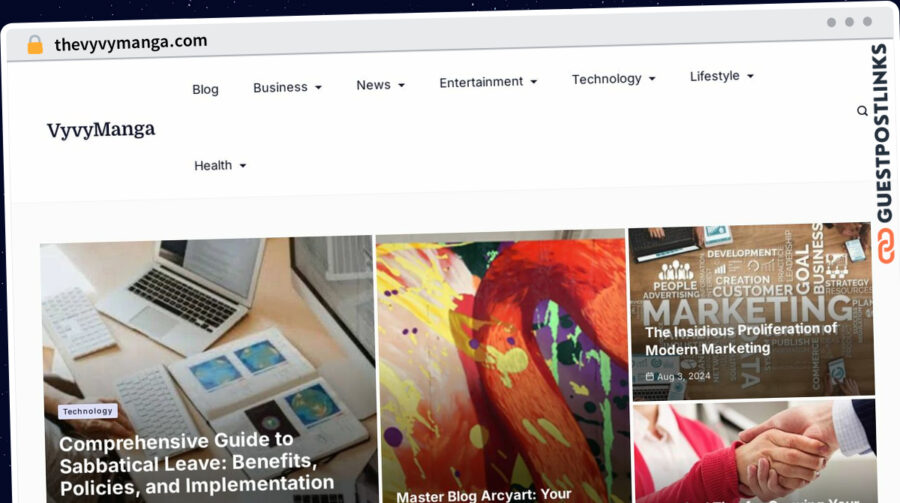 Publish Guest Post on thevyvymanga.com