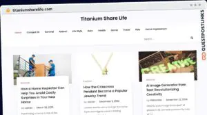 Publish Guest Post on titaniumsharelife.com