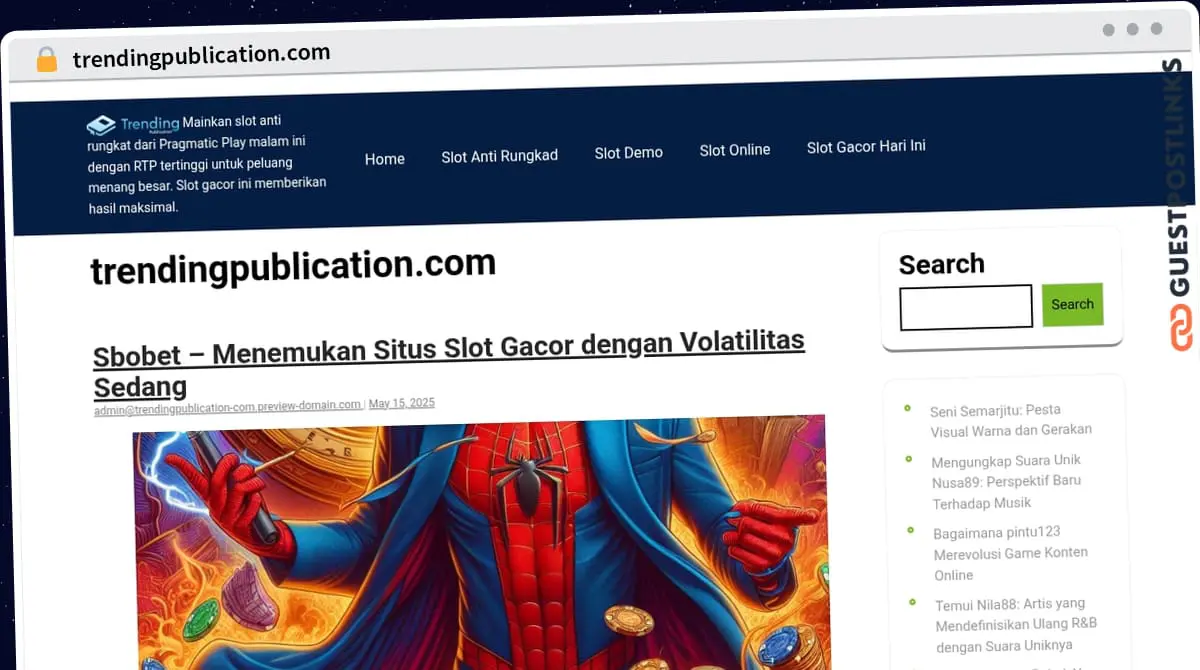 Publish Guest Post on trendingpublication.com