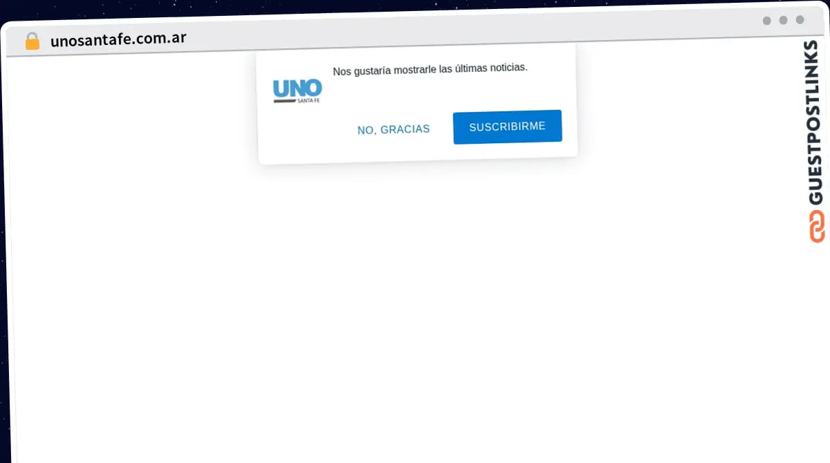 Publish Guest Post on unosantafe.com.ar