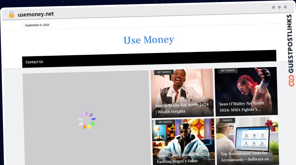 Publish Guest Post on usemoney.net
