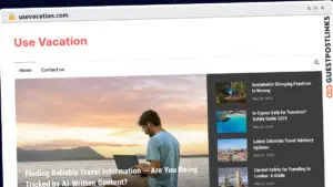 Publish Guest Post on usevacation.com