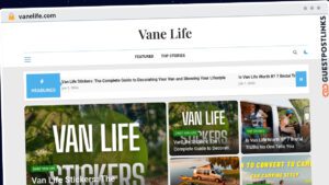 Publish Guest Post on vanelife.com