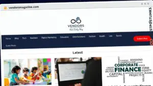 Publish Guest Post on vendorsmagazine.com